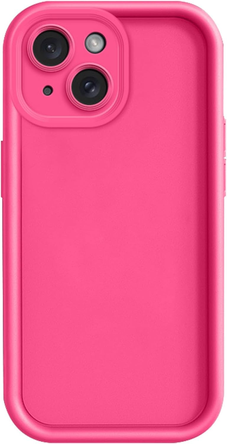 Back Cover for Apple iPhone 15 Soft and Flexible Matt Finish Anti Slip Scratch Proof Camera Protection Silicon Phone Case (Pink) Back Cover for Apple iPhone 15 Soft and Flexible Matt Finish Anti Slip Scratch Proof Camera Protection Silicon Phone Case (Pink)