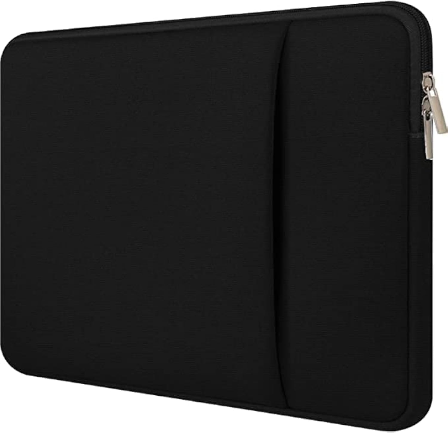 Dyazo 13-13.3″ inch Laptop Sleeve case Cover Bag Compatible for All Notebooks Such as Mac Book Pro or Air 2023-2021 M2 M1 with Front Accessories Pocket Neoprene Black