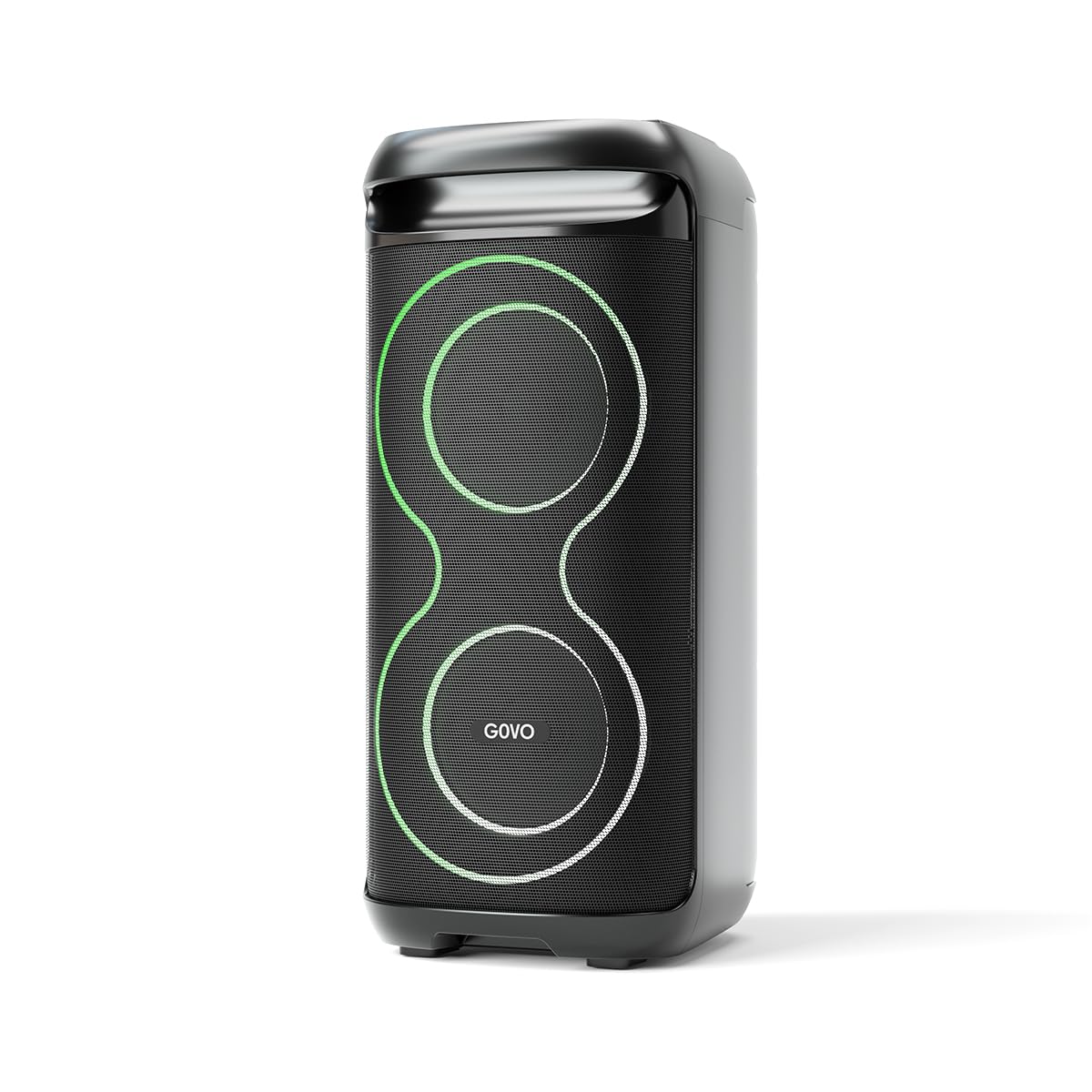 GOVO Newly Launched Goloud 900 l 200W Party Speaker with Wireless Mic, Up to 6 hrs Playtime, 2 – Mic Input, TWS Mode, Bluetooth v5.3, AUX Port, & USB Type-C Port (Premium Black) GOVO Newly Launched Goloud 900 l 200W Party Speaker with Wireless Mic, Up to 6 hrs Playtime, 2 – Mic Input, TWS Mode, Bluetooth v5.3, AUX Port, & USB Type-C Port (Premium Black)