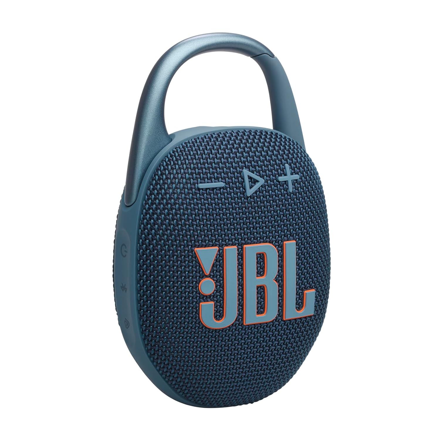 JBL Clip 5, Wireless Ultra Portable Bluetooth Speaker, Pro Sound, 12hrs of Playtime, Integrated Carabiner, Vibrant Colors with Rugged Fabric Design, Dust & Waterproof, Type C (Without Mic, Blue) JBL Clip 5, Wireless Ultra Portable Bluetooth Speaker, Pro Sound, 12hrs of Playtime, Integrated Carabiner, Vibrant Colors with Rugged Fabric Design, Dust & Waterproof, Type C (Without Mic, Blue)