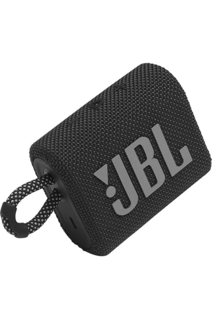 JBL Go 3 Wireless Portable Bluetooth Mini Speaker, Small Speaker with Pro Sound, Vibrant Colors with Rugged Fabric Design, Lightweight IP67 Waterproof, Type C Interface (Without Mic, Black) JBL Go 3 Wireless Portable Bluetooth Mini Speaker, Small Speaker with Pro Sound, Vibrant Colors with Rugged Fabric Design, Lightweight IP67 Waterproof, Type C Interface (Without Mic, Black)