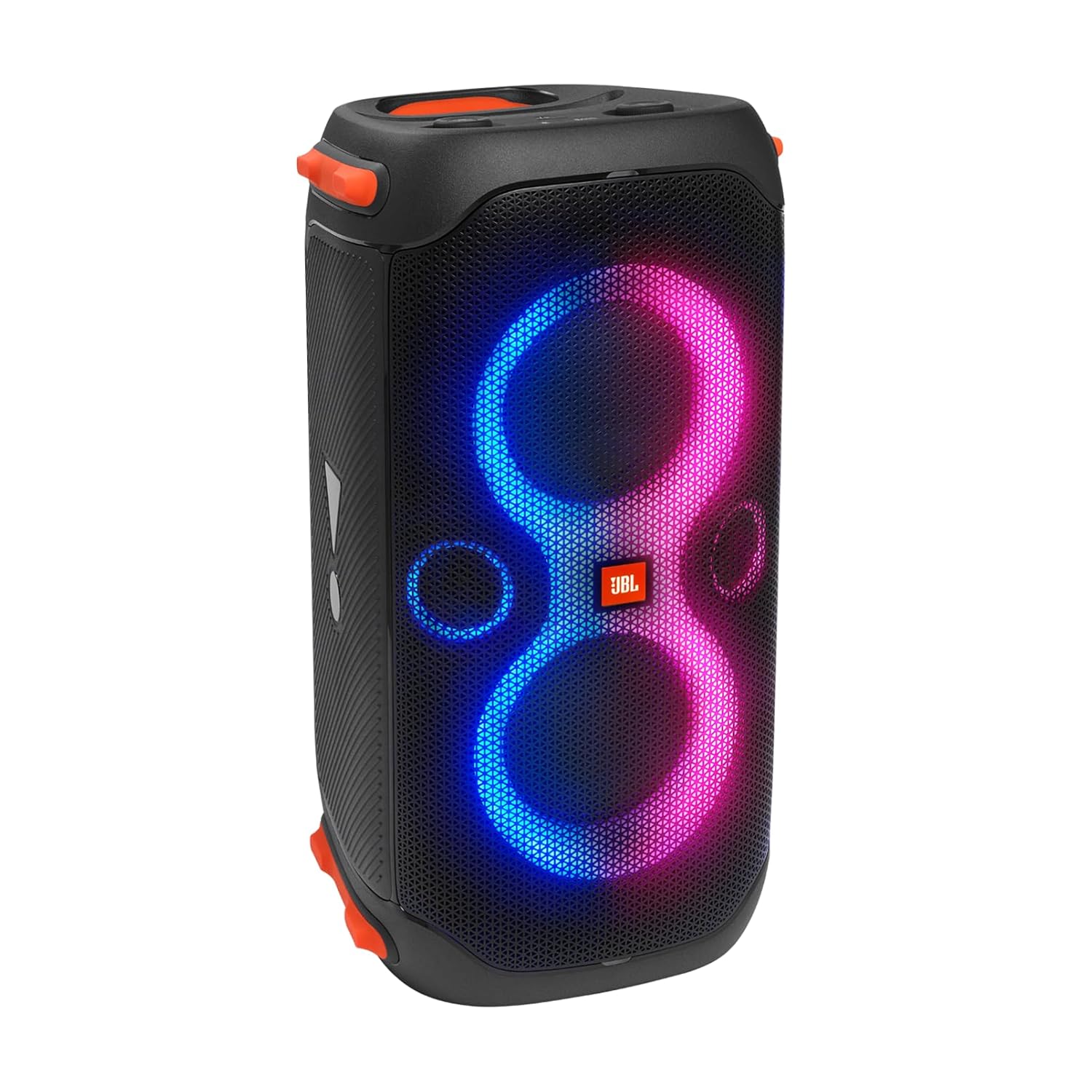 JBL Partybox 110, Wireless Bluetooth Party Speaker, 160W Monstrous Pro Sound, Dynamic Light Show, Upto 12Hrs Playtime, Built-in Powerbank, Guitar & Mic Input, PartyBox App, Splashproof (Black) JBL Partybox 110, Wireless Bluetooth Party Speaker, 160W Monstrous Pro Sound, Dynamic Light Show, Upto 12Hrs Playtime, Built-in Powerbank, Guitar & Mic Input, PartyBox App, Splashproof (Black)