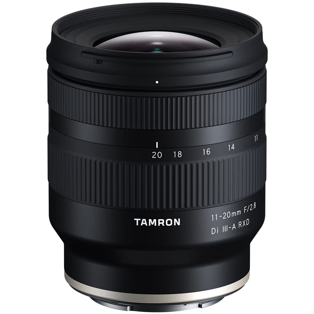 Tamron 11-20MM F/2.8 DI III-A RXD Lens for Sony E APS-C Mirrorless Cameras, (AFB060S700),Black