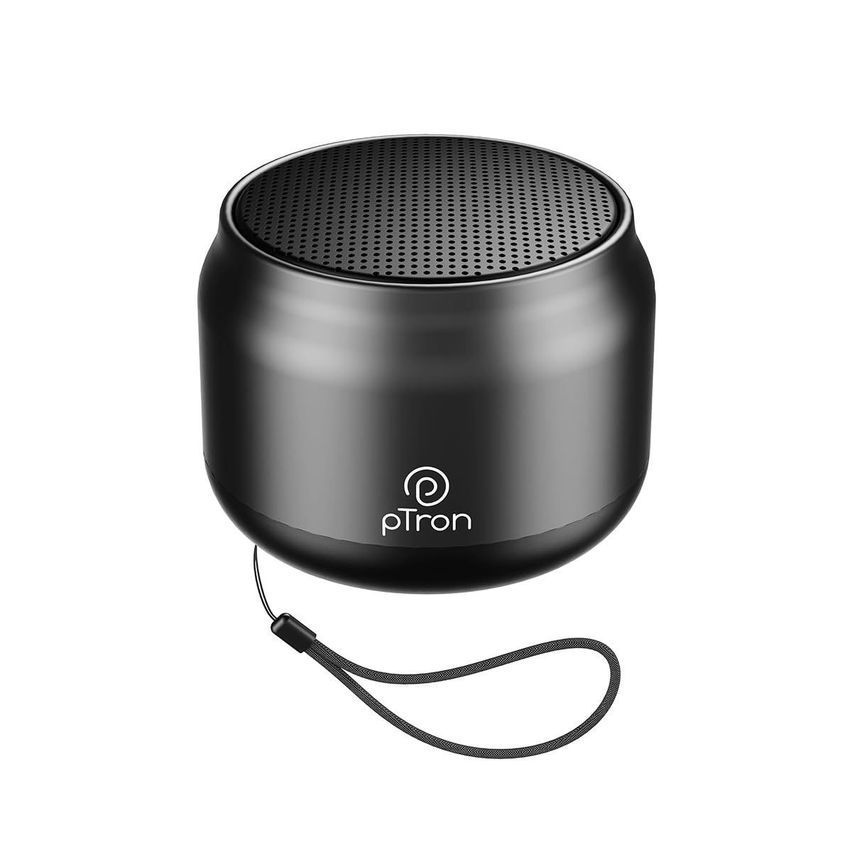 pTron Newly Launched Fusion Hook v2 6W Bluetooth Speaker with 8 Hrs Playtime, 2.04″ Neo Driver for Pristine Sound, Mini Size Portable Speaker, BTv5.1 Connectivity, TWS Feature & Type C Charging(Black)