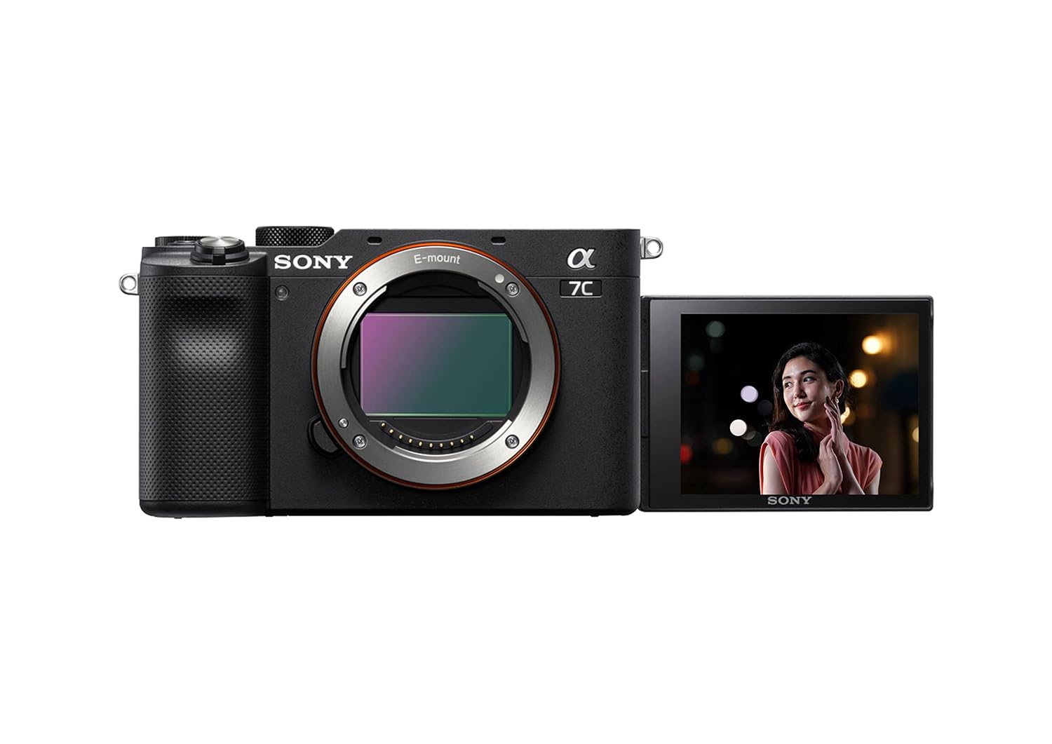 Sony Alpha Ilce-7C Compact Full Frame 64 GB Camera | 4K with Flip Screen, Light Weight | Real Time Tracking | Content Creation – Black Sony Alpha Ilce-7C Compact Full Frame 64 GB Camera | 4K with Flip Screen, Light Weight | Real Time Tracking | Content Creation – Black
