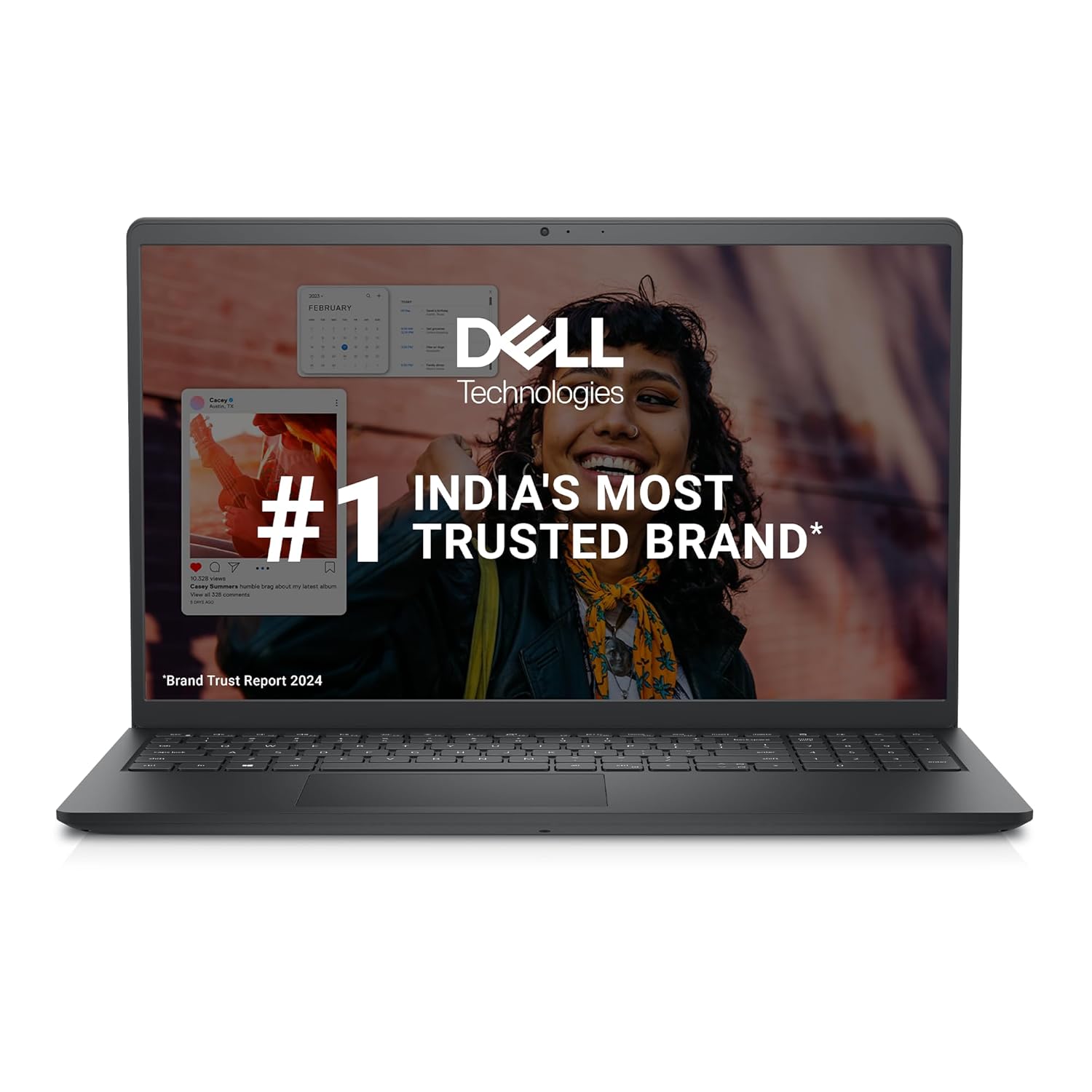 Dell Inspiron 3530 Thin & Light Laptop, 13th Gen Intel Core i3-1305U/8GB/512GB SSD/15.6″ (39.62cm) 120Hz Refresh Rate on a FHD IPS Display/Windows 11 + MSO’21+McAfee 15 Month/Carbon Black/1.62kg