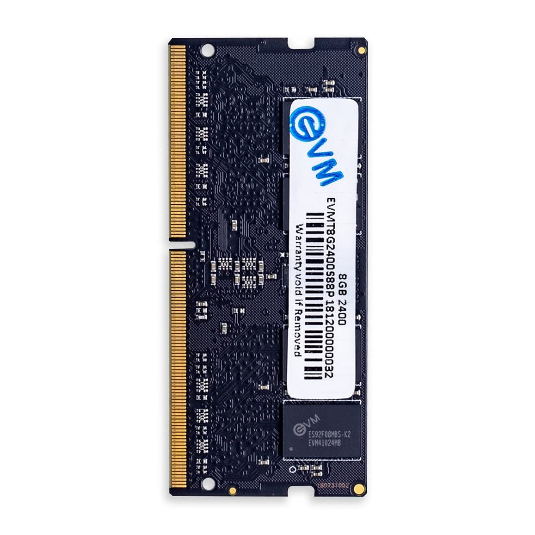EVM 8GB DDR4 Laptop RAM 2400MHz So-DIMM – Update Your Desktop’s Performance with 10-Year Warranty – (EVMT8G2400S88P)