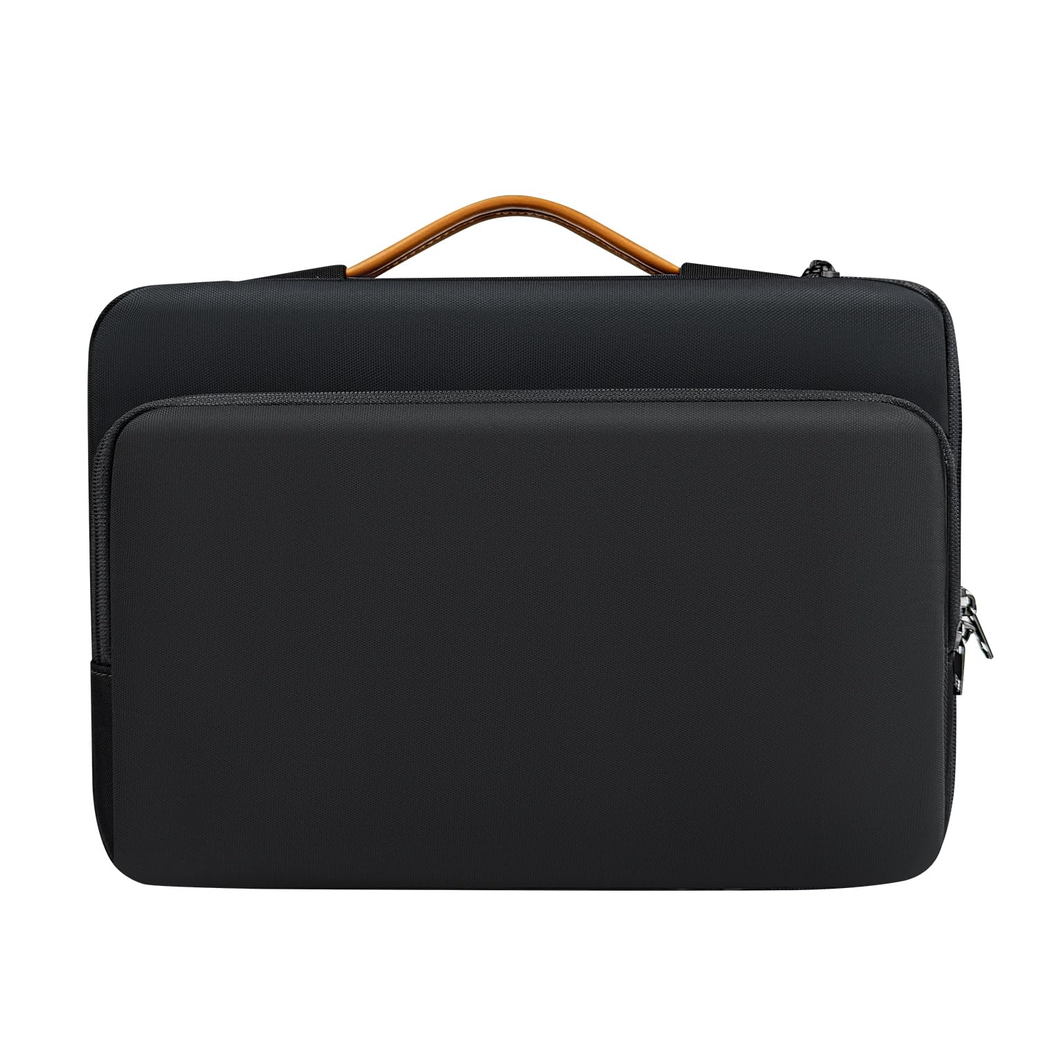 MOCA 13-14.2 inch Matrix Bullet Laptop Sleeve, Soft Velvet Padded 360 Protection, Water-Resistant for MacBook Air/Pro 13 13.6/Pro,13-inch Surface Pro 9/8/X (Jet Black)