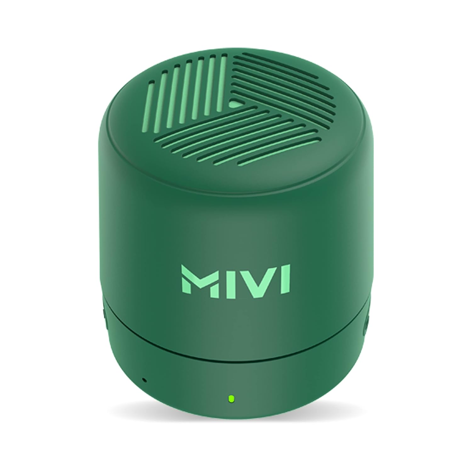 Mivi Play Bluetooth Speakers Wireless with 12 Hours Playtime. Wireless Speaker Made in India with Exceptional Sound Quality, Portable and Built in Mic-Green