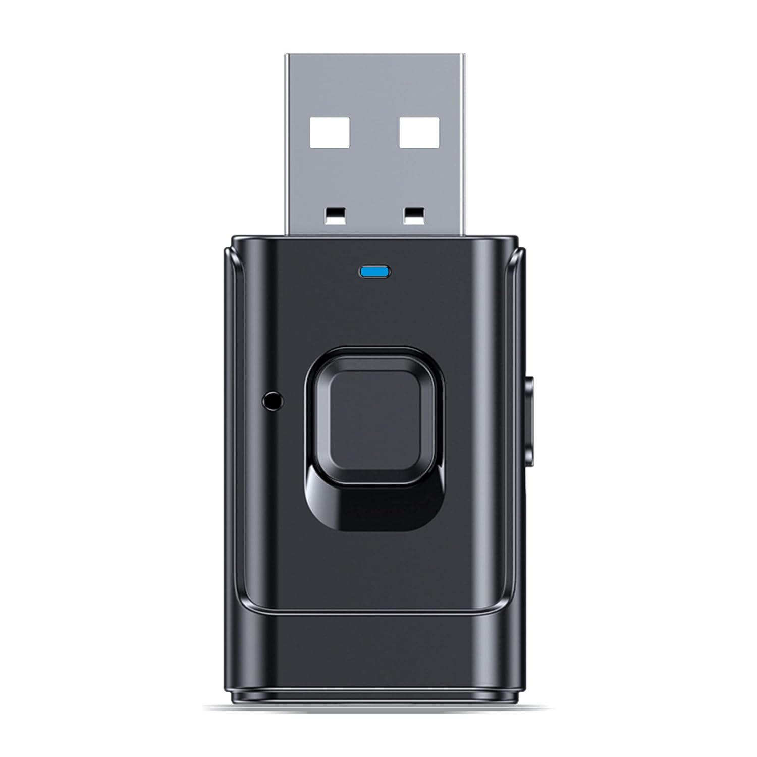 TANTRA BLUEME Car Bluetooth Device with Mic 5.0 – Aux to Bluetooth Converter, Bluetooth Receiver / Transmitter for TV, Home Theatre, Multipurpose Wireless Bluetooth Adapter, USB