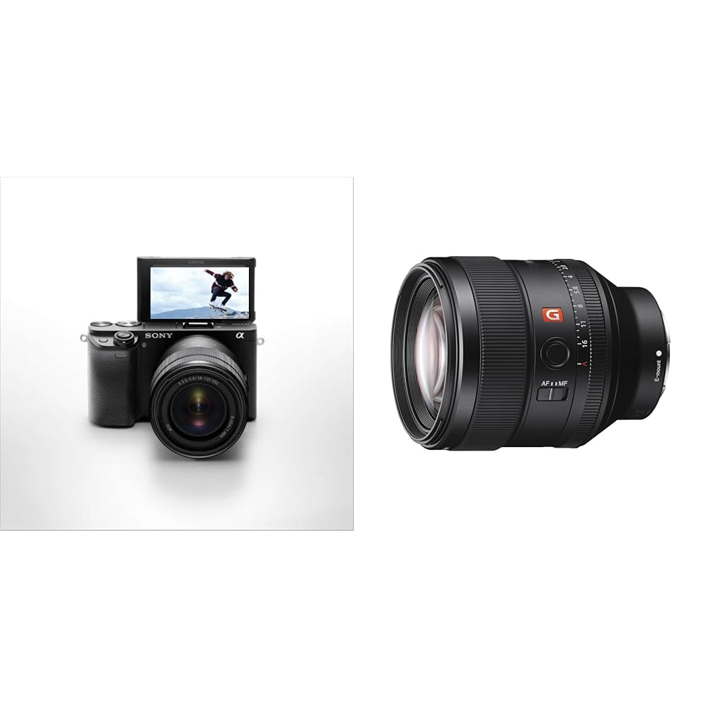 Sony Alpha Ilce-6400M 24.2Mp Mirrorless Digital SLR 16 GB Camera (Black) with 18-135Mm Zoom Lens | A Sony Alpha Ilce-6400M 24.2Mp Mirrorless Digital SLR 16 GB Camera (Black) with 18-135Mm Zoom Lens | A