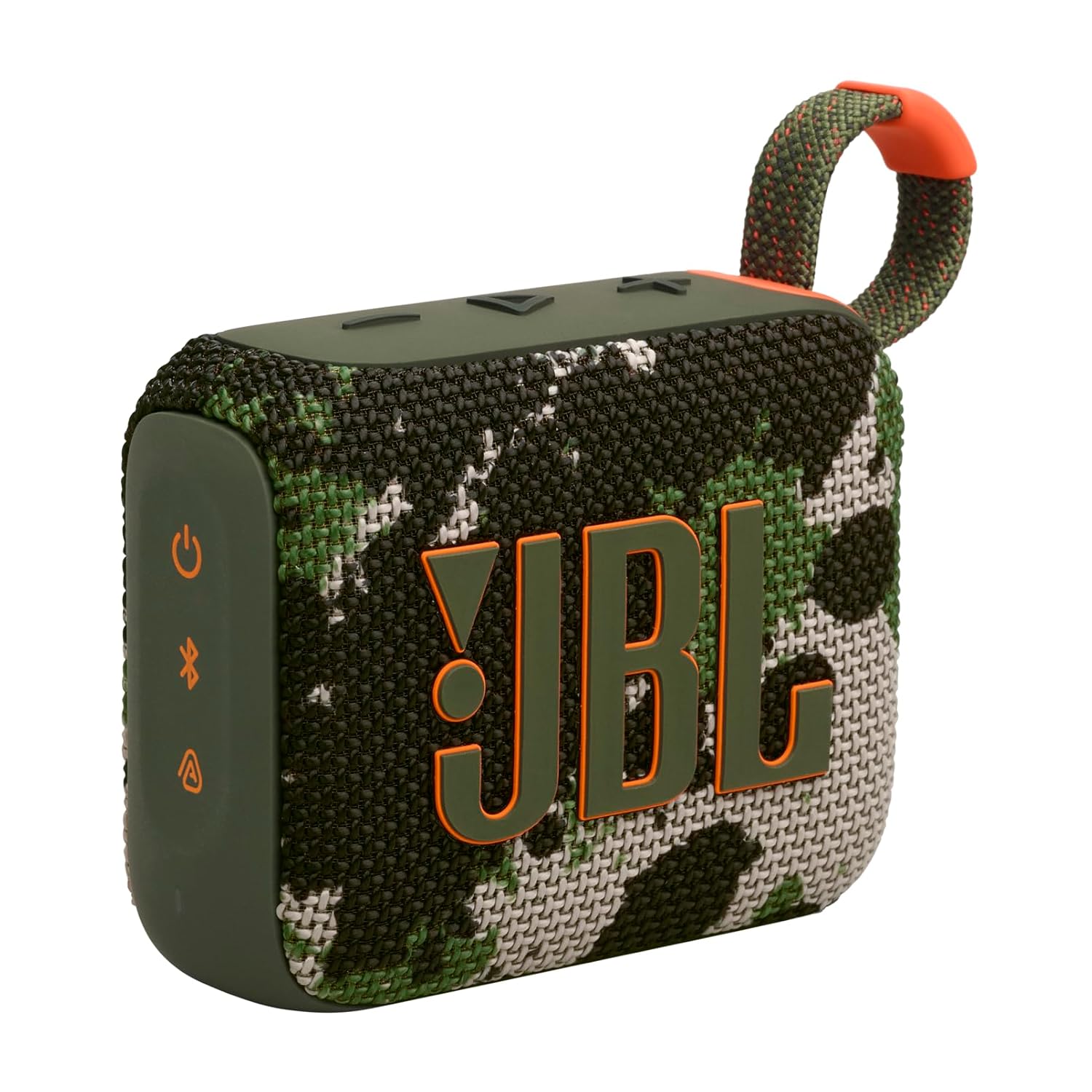 JBL Go 4, Wireless Ultra Portable Bluetooth Speaker, Pro Sound, Vibrant Colors, Water & Dust Proof, Type C (Without Mic, Squad)