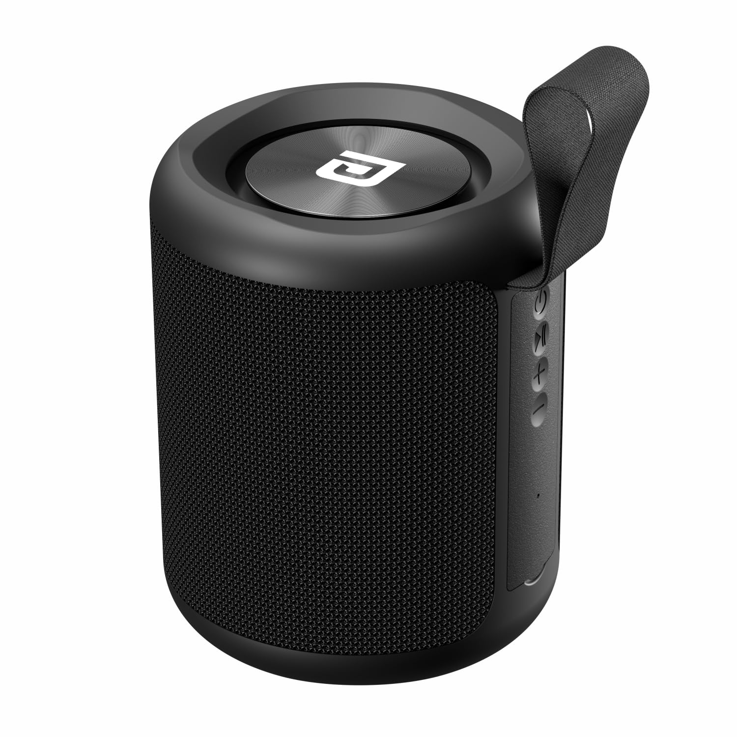 Portronics SoundDrum P 20W Portable Bluetooth Speaker with 6-7 hrs Playback Time, Handsfree Calling, USB Slot, Aux-in Port, Type C Charging (Black) Portronics SoundDrum P 20W Portable Bluetooth Speaker with 6-7 hrs Playback Time, Handsfree Calling, USB Slot, Aux-in Port, Type C Charging (Black)