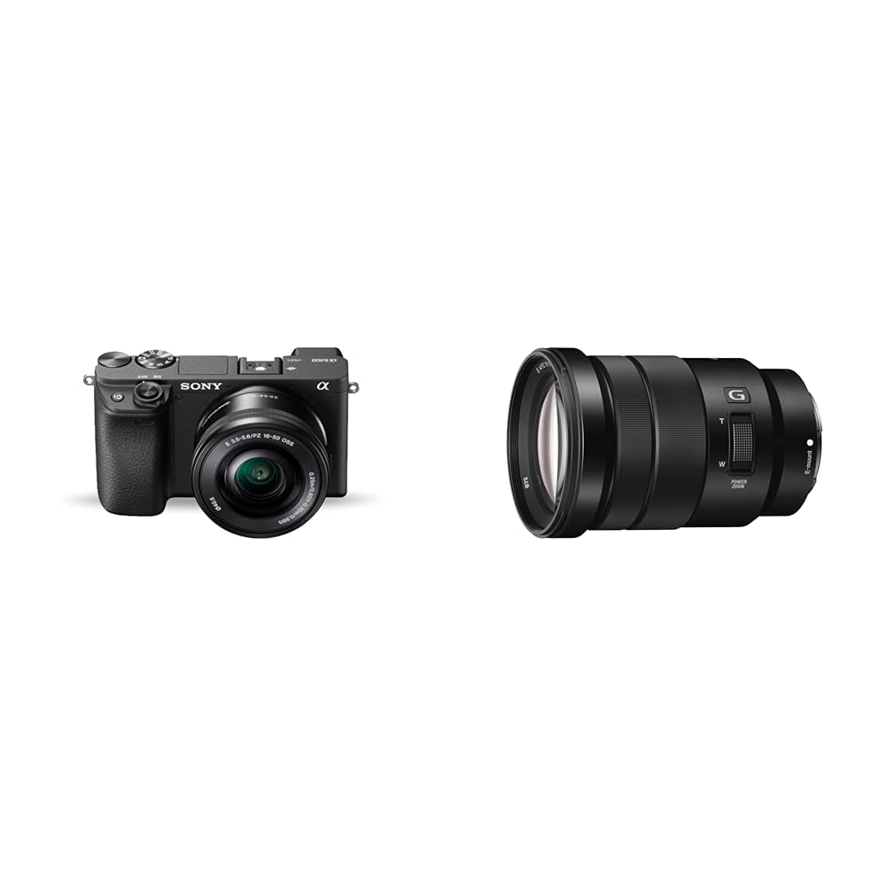 Sony Alpha Ilce-6400L 24.2Mp Mirrorless 16 GB Camera (Black) with 16-50Mm Power Optical Zoom Lens |