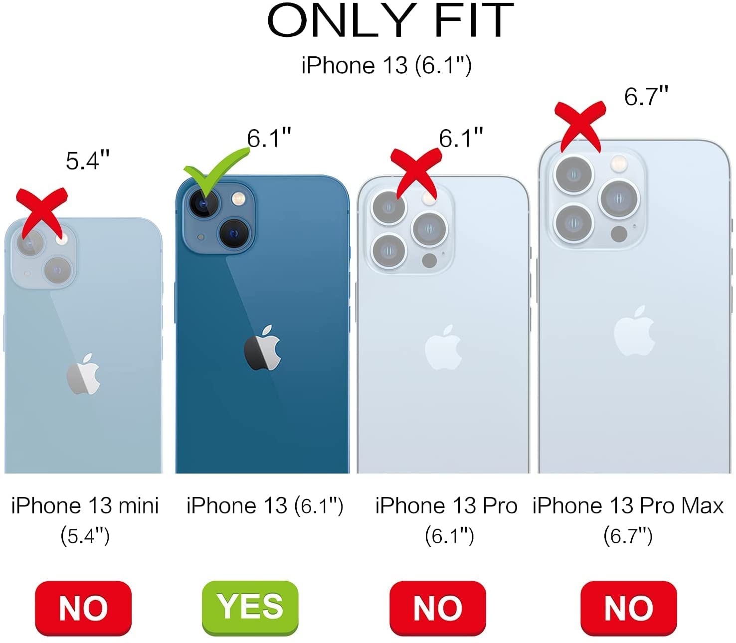 VONZEE Clear Logo Electroplating Transparent Case for iPhone 13 Case, Luxury Electroplated TPU Cover, Individual Camera Protection for Each Lens Bumper Case (6.1 Inch,Gold)