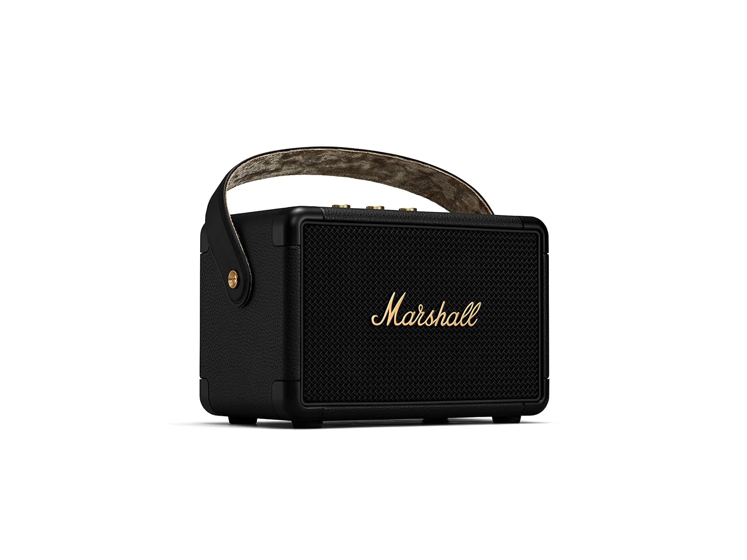 Marshall Kilburn II 36W Portable Bluetooth Speaker – Black & Brass