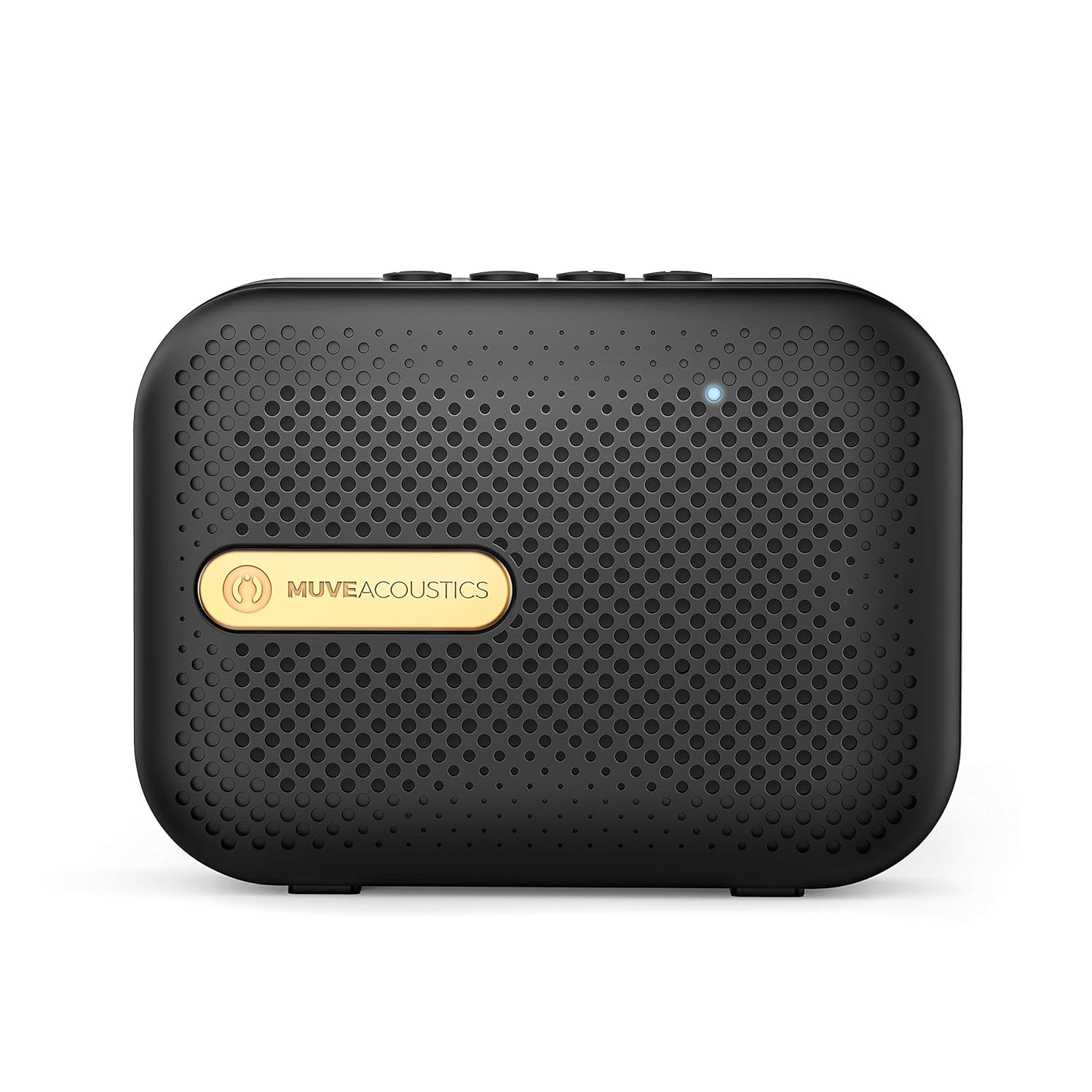 MuveAcoustics Box Portable Wireless Bluetooth Speaker with FM Radio, USB, Micro SD Card Slot, Mic (MA-2005SG)