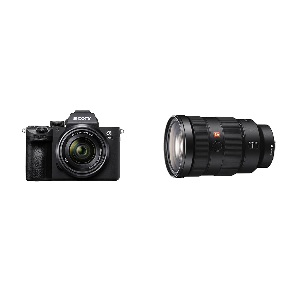 Sony Alpha ILCE-7M3K Full-Frame 24.2MP Mirrorless Digital SLR Camera with 28-70mm Zoom Lens | 4K Ful