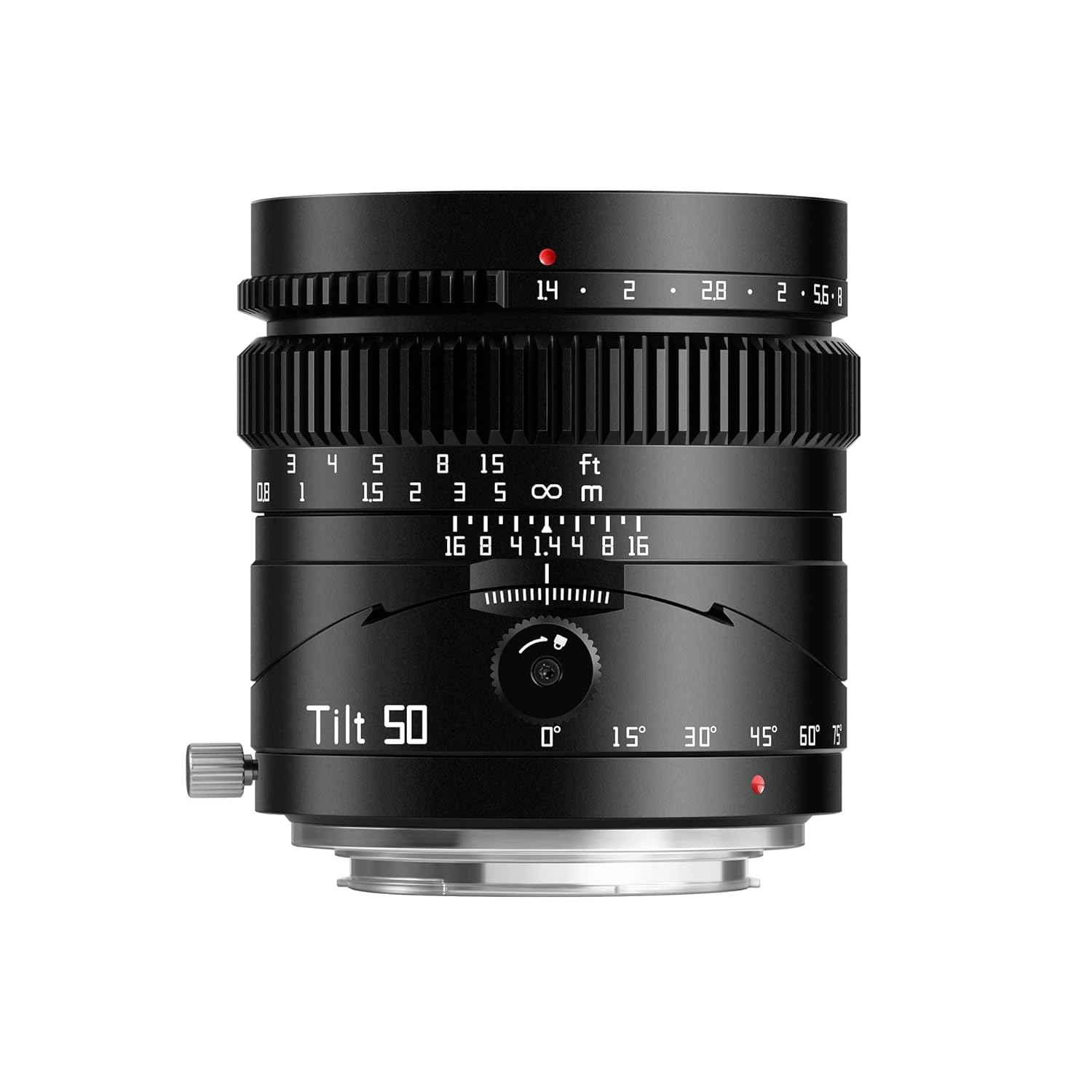Ttartisan 50Mm F1.4 Tilt Manual Lens Large Aperture Full Frame Tilt Portrait Lens Compatible With Sony E-Mount Mirrorless Cameras A7 A7Ii A7Iii A7R A7Rii A7Riii A7Riv A7S A7Sii A9 A7C – Black