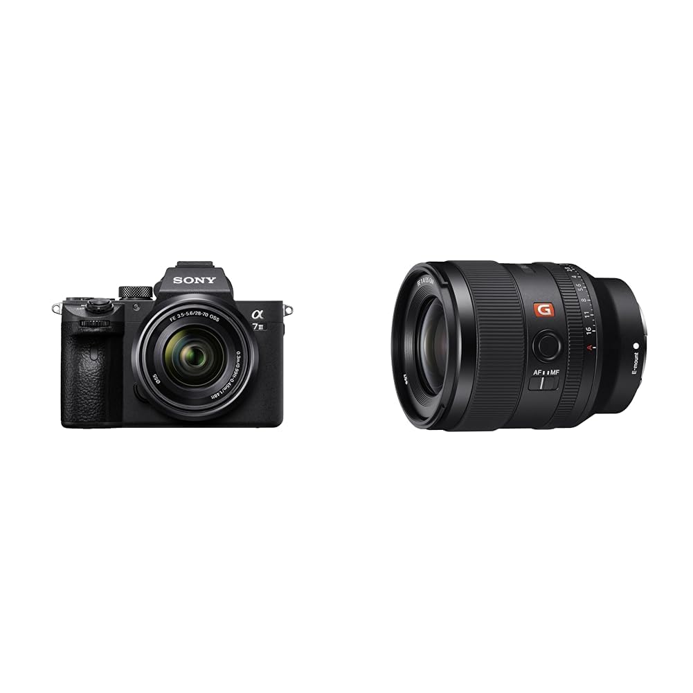 Sony Alpha ILCE-7M3K Full-Frame 24.2MP Mirrorless Digital SLR Camera with 28-70mm Zoom Lens | 4K Ful