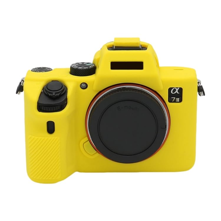 Havilah for Sony A7III / A7S3 / A7RIII / A7SIII Soft Silicone Protective Camera Case (Yellow)