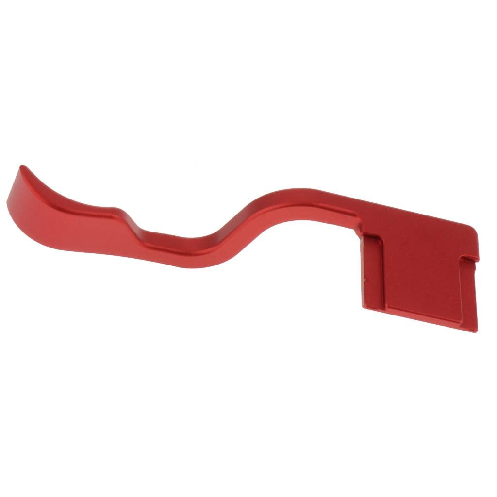 Calandis Hot Shoe Thumb Grip Finger Handle Mount Holder for Sony A9 A7R3 A7Iii A7M3 Red