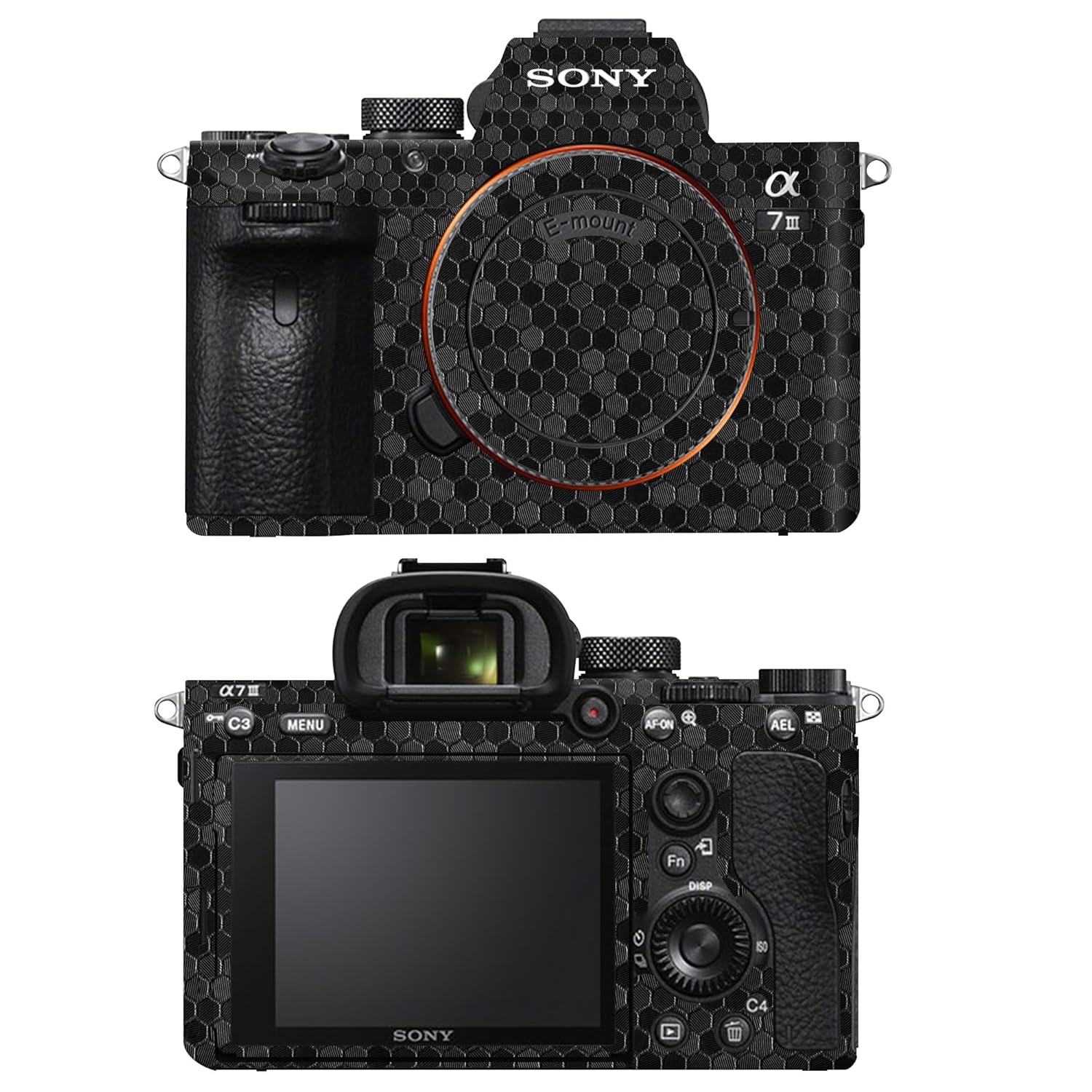 Capes India Camera Skin Cover Compatible with Sony A7 R3 / Sony A73 / Sony A7 III/Sony A7 M3 | Anti Scratch | Protective Film (Design – Storm) Capes India Camera Skin Cover Compatible with Sony A7 R3 / Sony A73 / Sony A7 III/Sony A7 M3 | Anti Scratch | Protective Film (Design – Storm)