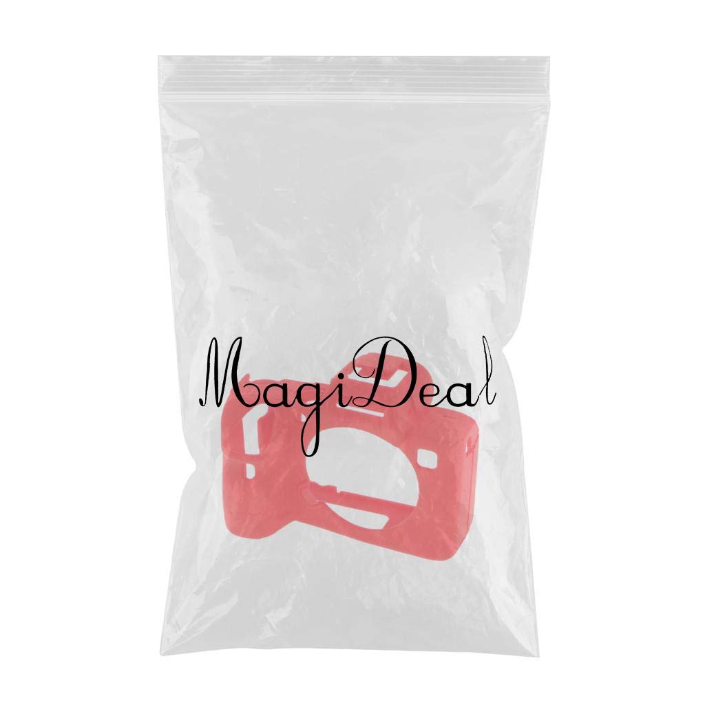 Enakshi Red Soft Skin Silicone Cover Case for Sony A7III A7RIII A7MIII Camera Protector Accessory Kit|Collectibles