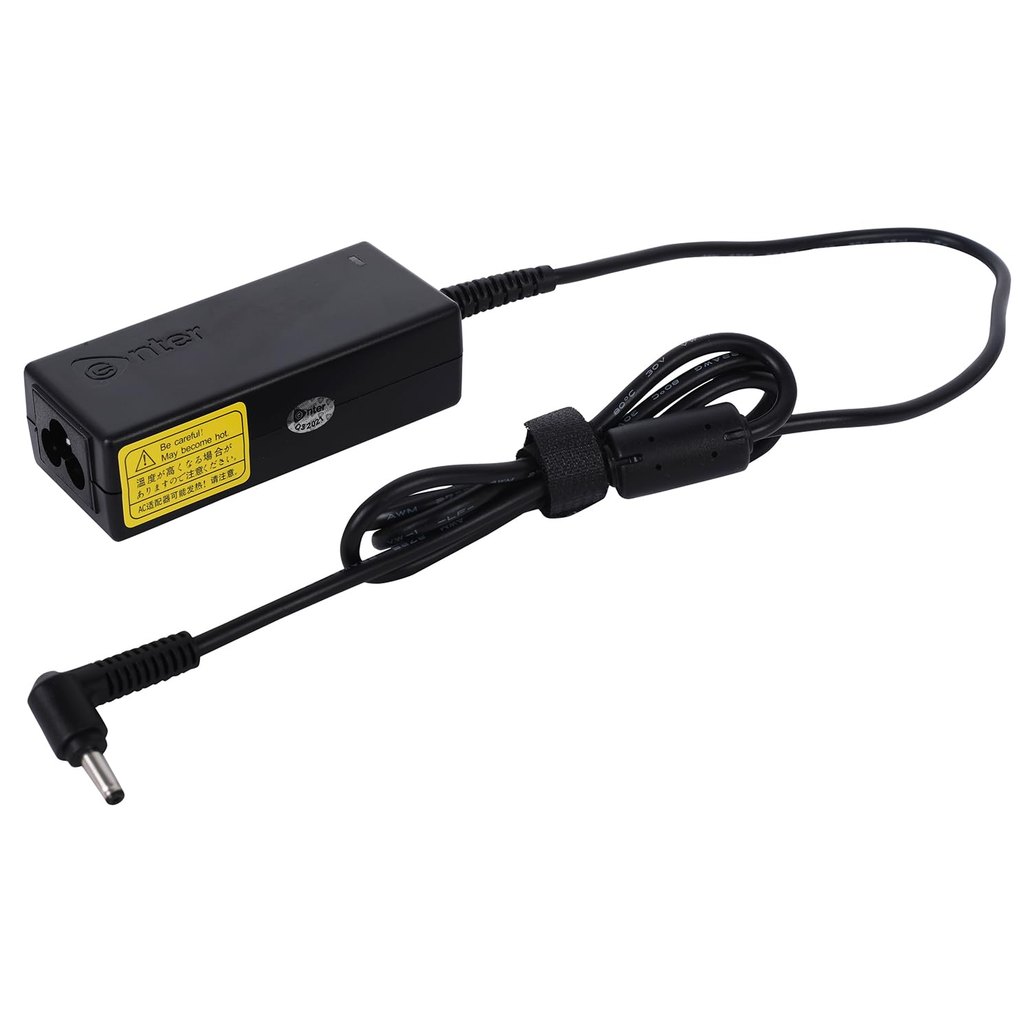 Enter BIS Certified, 45W 19V/1.75A, 3 Pin High-Efficiency AC Laptop Charger/Adapter for Asus Laptops (Without Power Cord), Black Enter BIS Certified, 45W 19V/1.75A, 3 Pin High-Efficiency AC Laptop Charger/Adapter for Asus Laptops (Without Power Cord), Black