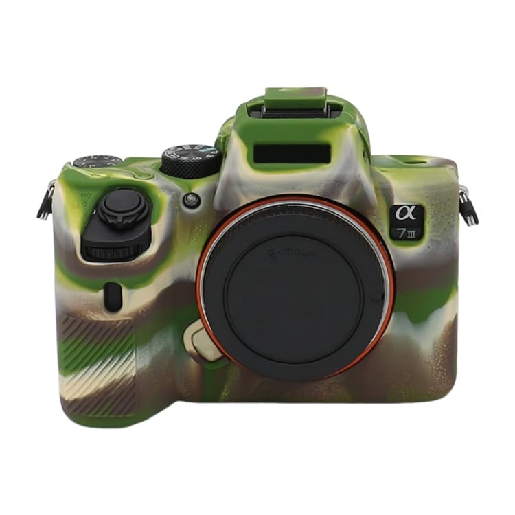 Havilah for Sony A7III / A7S3 / A7RIII / A7SIII Soft Silicone Protective Camera Case (Camouflage)