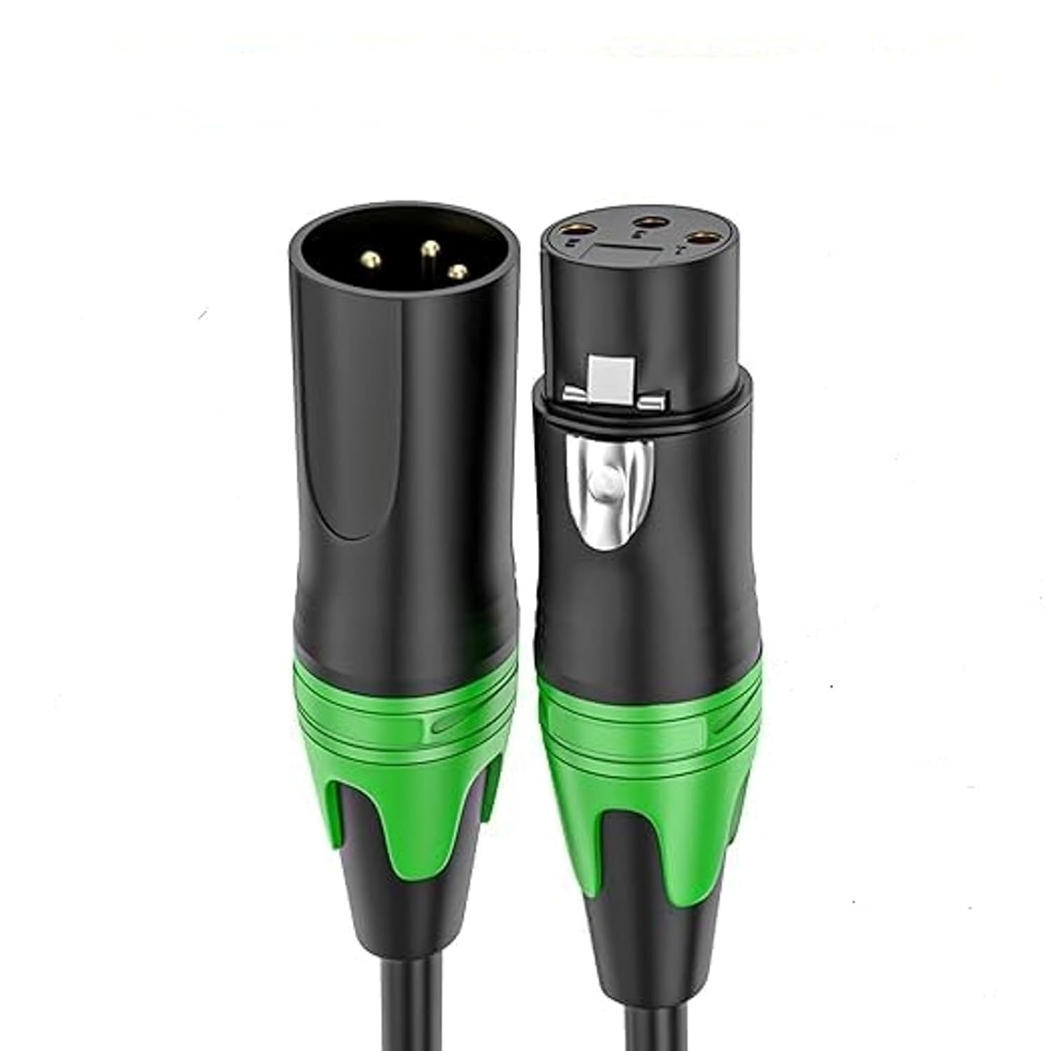 KEBILSHOP 5 Meter XLR Male to Female Microphone Cable [1 pack] XLR Jack [16 feet],xlr 3 pin Mic Cord Oxygen-Free Copper Wire Zinc Alloy Shells for Amplifier,Speaker,Mixer.[16 feet/ 5 meter]