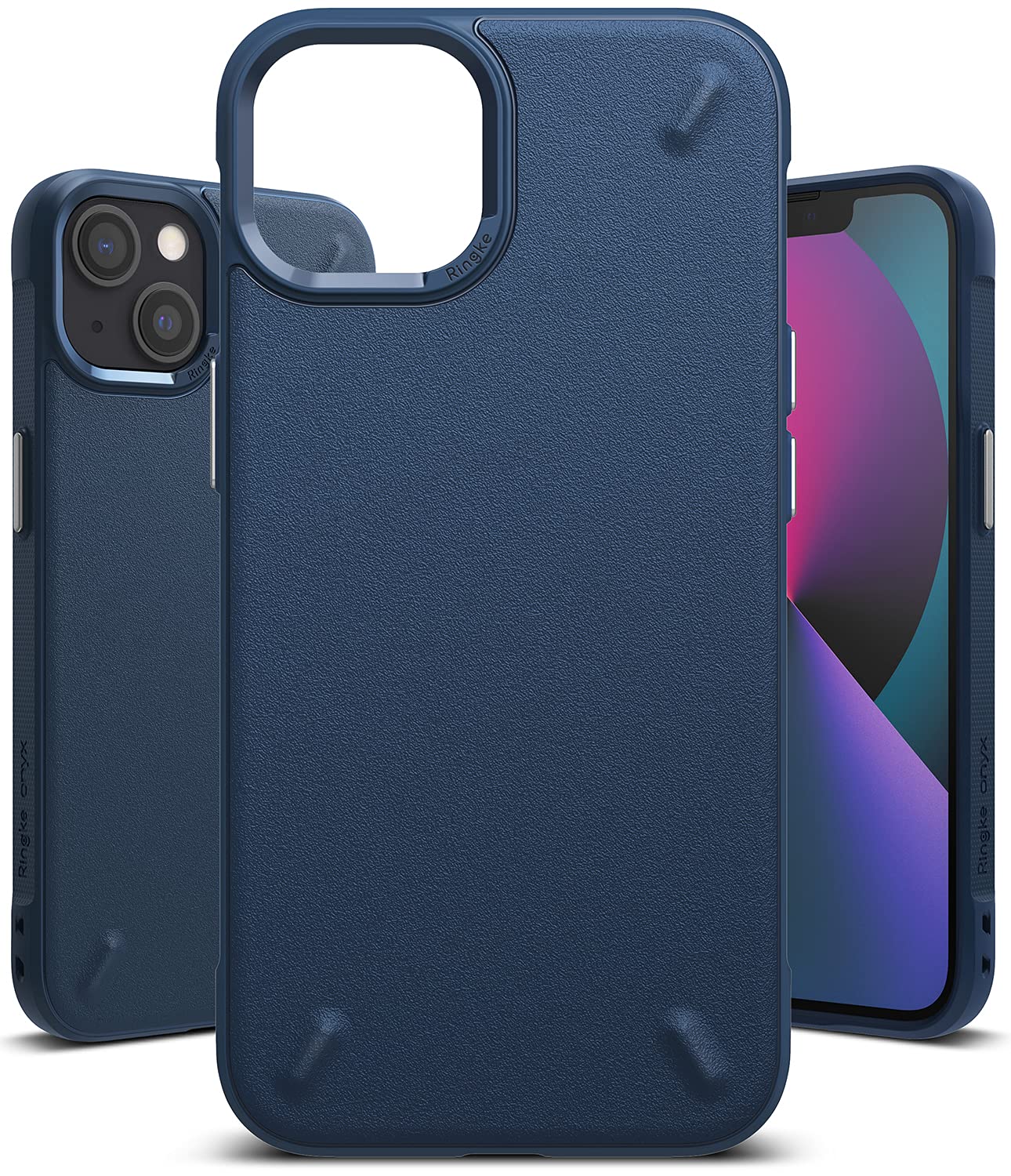 Ringke Onyx Compatible with iPhone 13 Case Back Cover Rugged Flexible Protection Durable Anti-Slip TPU Heavy Impact Shock Absorbent iPhone 13 Back Cover Case – Navy Ringke Onyx Compatible with iPhone 13 Case Back Cover Rugged Flexible Protection Durable Anti-Slip TPU Heavy Impact Shock Absorbent iPhone 13 Back Cover Case – Navy