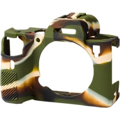 Silicon Cover Case Compatible with Sony Alpha A7III A7M3 ILCE7M3 A7RIII / A7R3 XJP-A7III-GJWL-06, Professional Silicone Rubber Camera Case Cover Detachable Protective – Camouflage