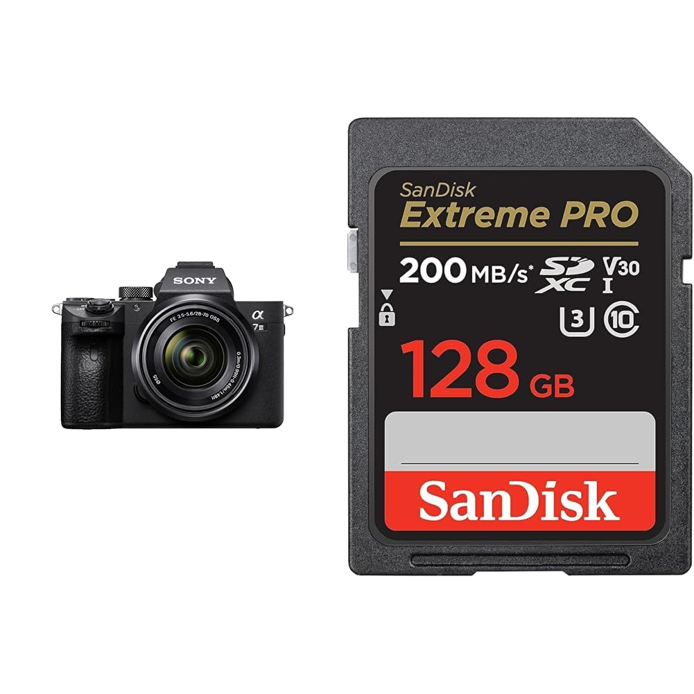 Sony Alpha ILCE-7M3K Full-Frame 24.2MP Mirrorless Digital SLR Camera with 28-70mm Zoom Lens | 4K Ful