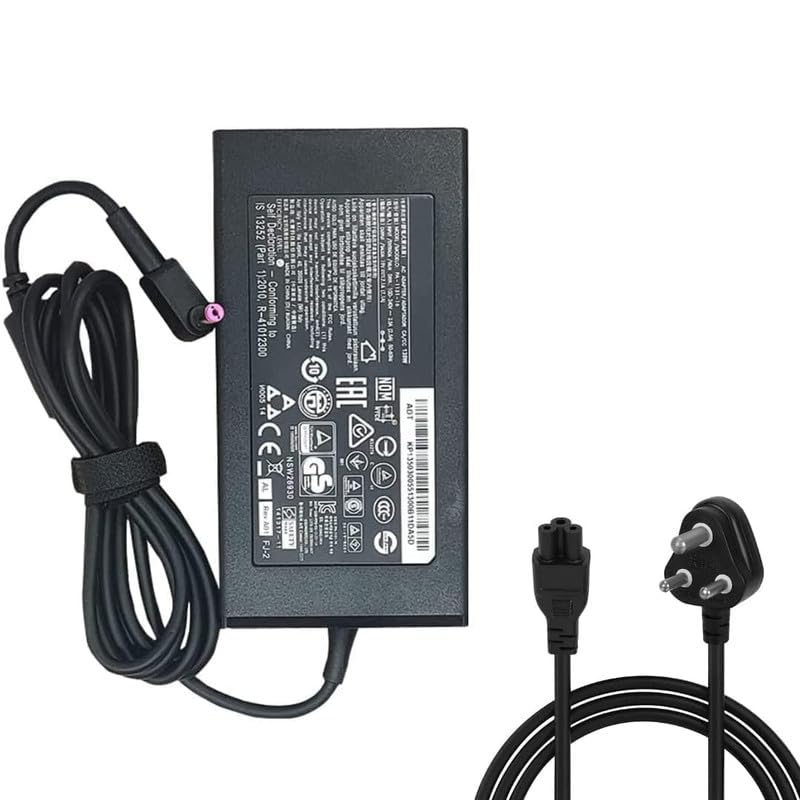 135W Replacement Charger Fit for Acer Nitro 5 Gaming Laptop AN515 Series AN515-54 515-55 515-53 515-57 515-44 515-51 N18C3 515-31 515-41 515-43 515-45 515-56 N18C4 Laptop AC Adapter Power Supply
