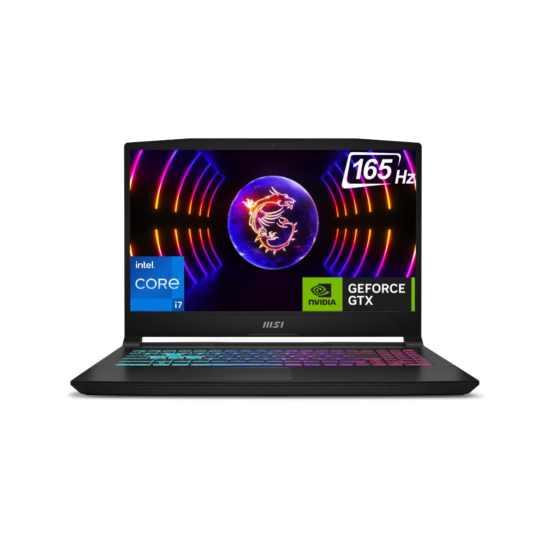 MSI Katana 15, Intel 14th Gen. i7-14650HX, 40CM QHD 165Hz Gaming Laptop (16GB/512GB NVMe SSD/Windows 11 Home/NVIDIA GeForce RTX 5050, GDDR7 8GB/Black/2.4Kg) B14WEK-266IN