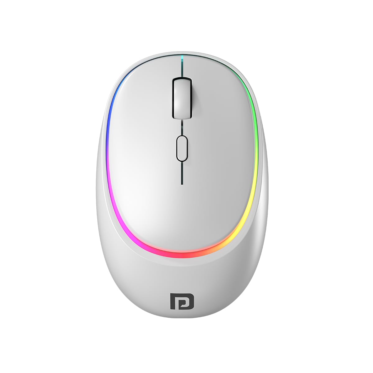 Portronics Toad IV Bluetooth Mouse with 2.4 GHz Wireless (Dual Connectivity), Rechargeable, Connect up to 3 Devices, RGB Lights, Adjustable Optical DPI, for Laptop, PC, Tablet, Smartphone (White) Portronics Toad IV Bluetooth Mouse with 2.4 GHz Wireless (Dual Connectivity), Rechargeable, Connect up to 3 Devices, RGB Lights, Adjustable Optical DPI, for Laptop, PC, Tablet, Smartphone (White)