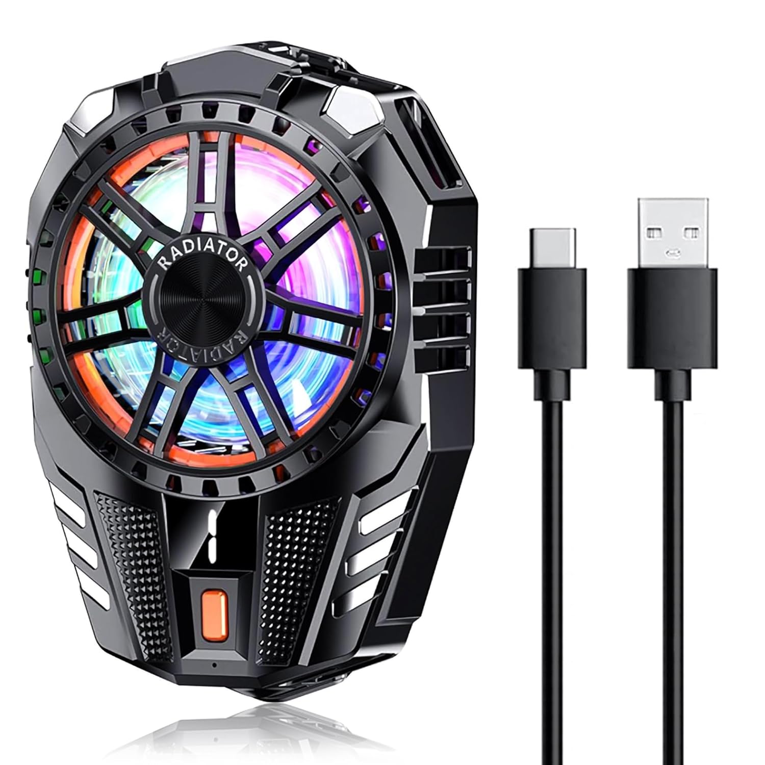 Sounce Smart Magnetic Mobile Cooling Pad Instant Phone Cooler with LED Temperature Monitor Advanced Semiconductor Chip Compatible with iPhone & Android (Black, 7.9 CM) Sounce Smart Magnetic Mobile Cooling Pad Instant Phone Cooler with LED Temperature Monitor Advanced Semiconductor Chip Compatible with iPhone & Android (Black, 7.9 CM)