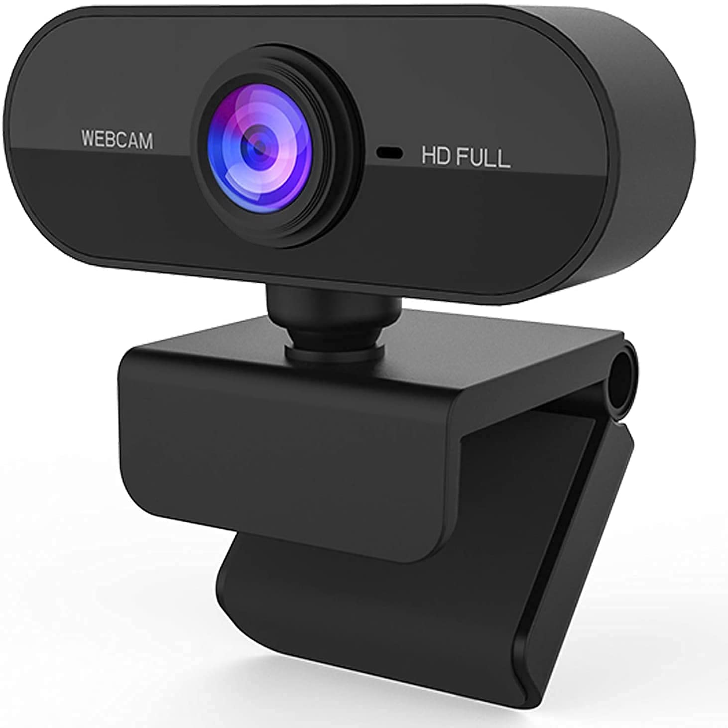 1080P Driver-Free Installation Webcam with Microphone for PC Desktop & Laptop with Mic, Video Calling, Conferencing, Classes