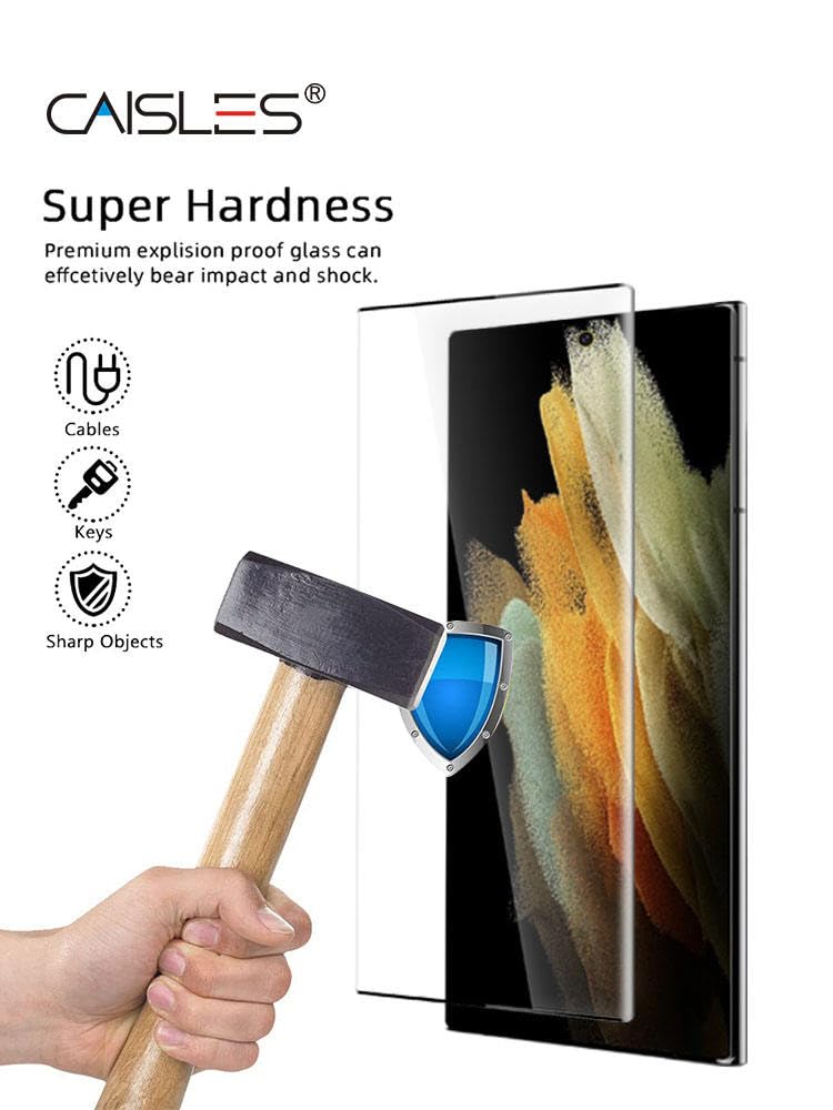 6D Unbreakable Screen Protector for iPhone 15 Pro – Tempered Flexible Hard Film, Anti-Scratch 9H, Oleophobic Coating, HD Clarity, Edge-to-Edge Fit, Case Friendly, Easy to Use