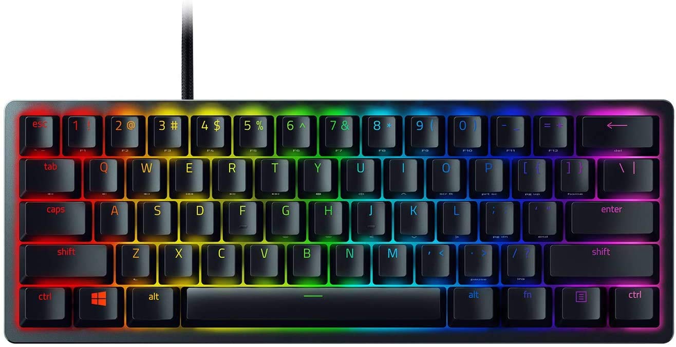 Razer Huntsman Mini – 60% Optical Gaming Keyboard (Linear Red Switch) – FRML Packaging Razer Huntsman Mini – 60% Optical Gaming Keyboard (Linear Red Switch) – FRML Packaging