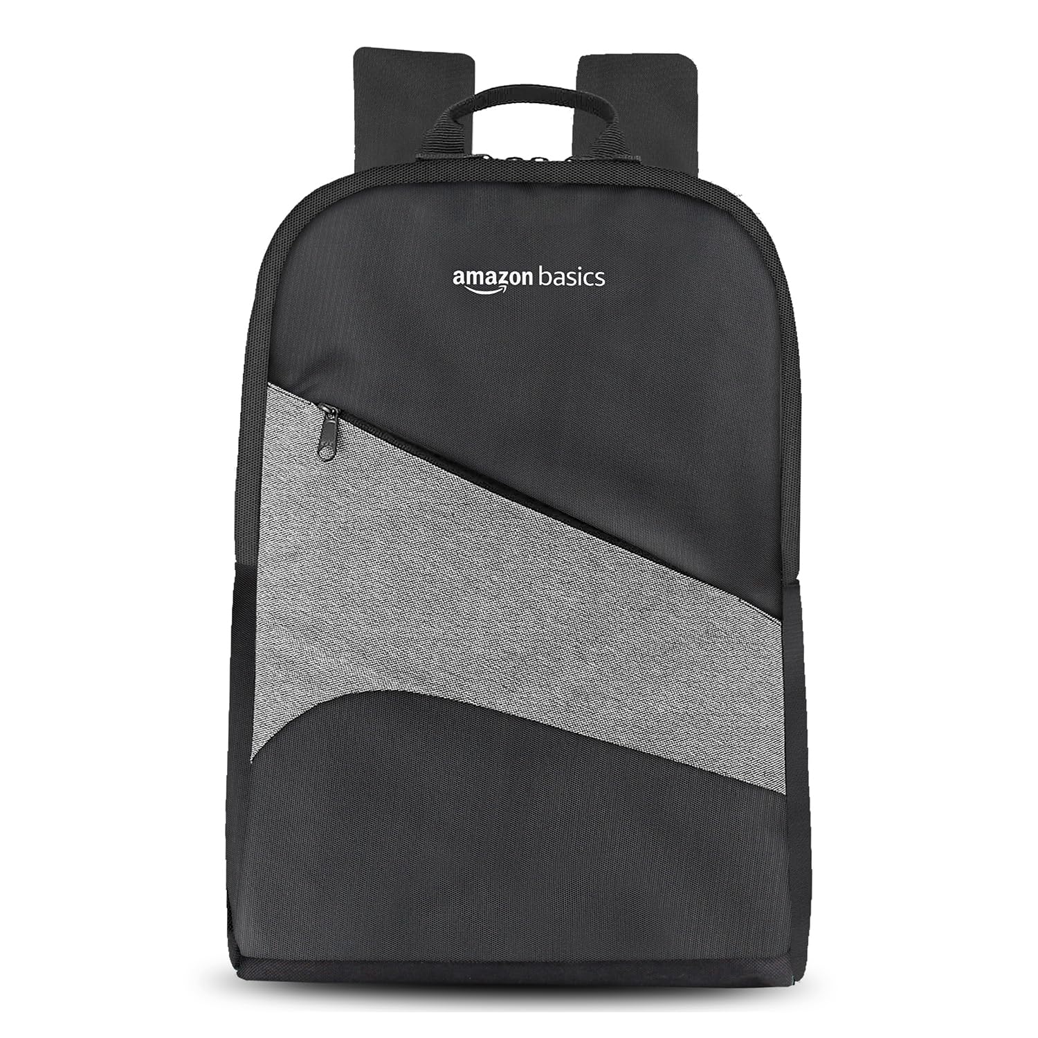 Amazon Basics 15.6″ 4 Compartment Laptop Backpack|Water-Resistant|Padded Compartments for Laptop & Tablet|Spacious Main Compartment |Comfortable Shoulder Straps & Back Panel|Stylish & Durable (Black)