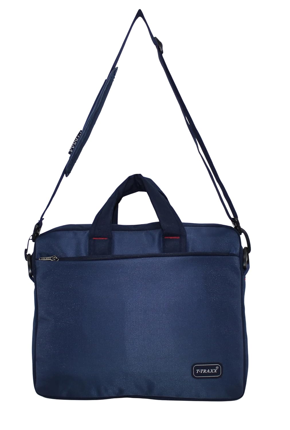 T-Traxx Laptop Messenger Bag, Navy Blue, Professional Shoulder Bag with Adjustable Strap