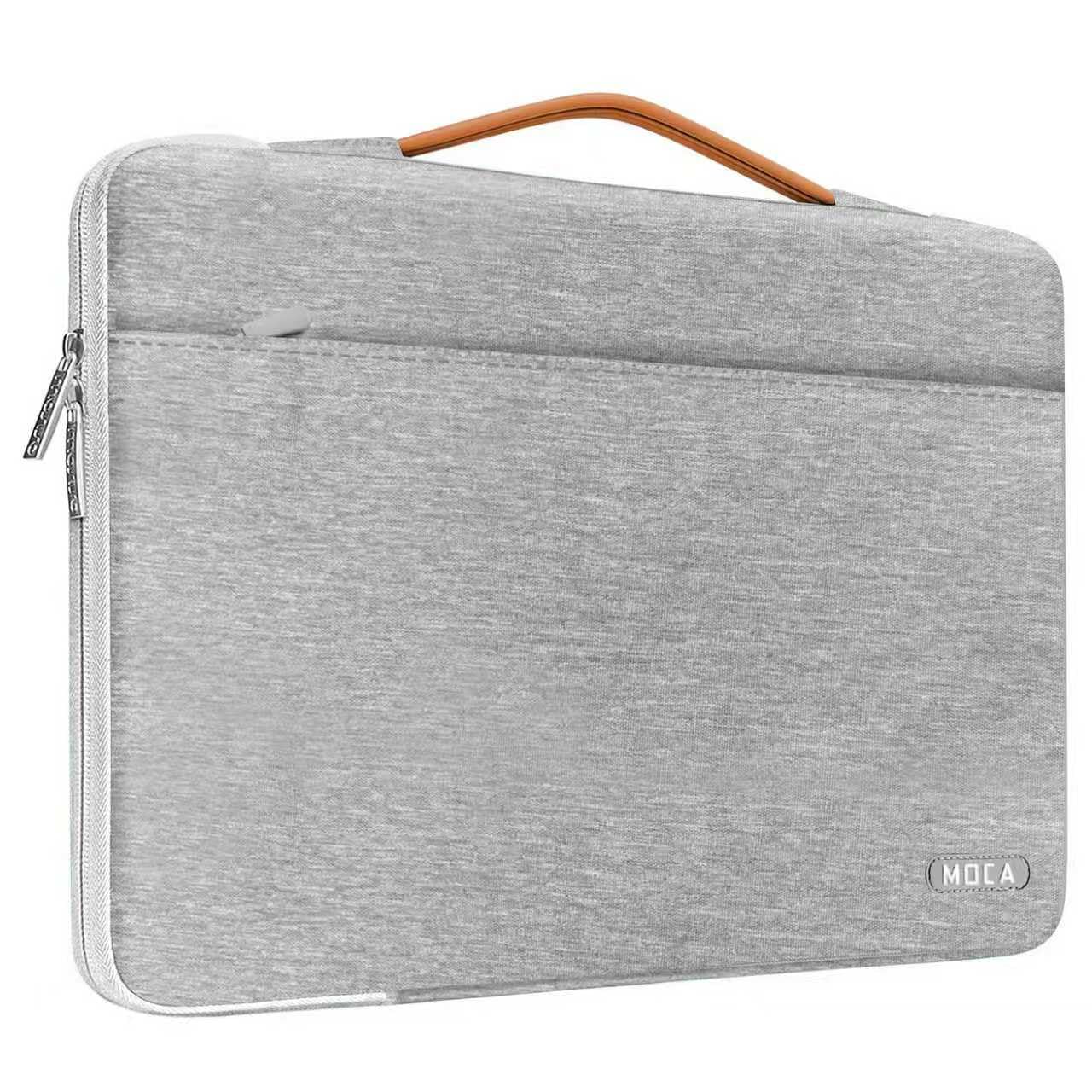 MOCA Protective Laptop Sleeve for 13-inch New MacBook Air M4/A3240 2025, M3/A3113, M2/A2681 M1/A2337 A2179 A1932, 13-inch MacBook Pro M2/A2686 M1/A2338, Water-Resistant Computer Case Bag (Grey)