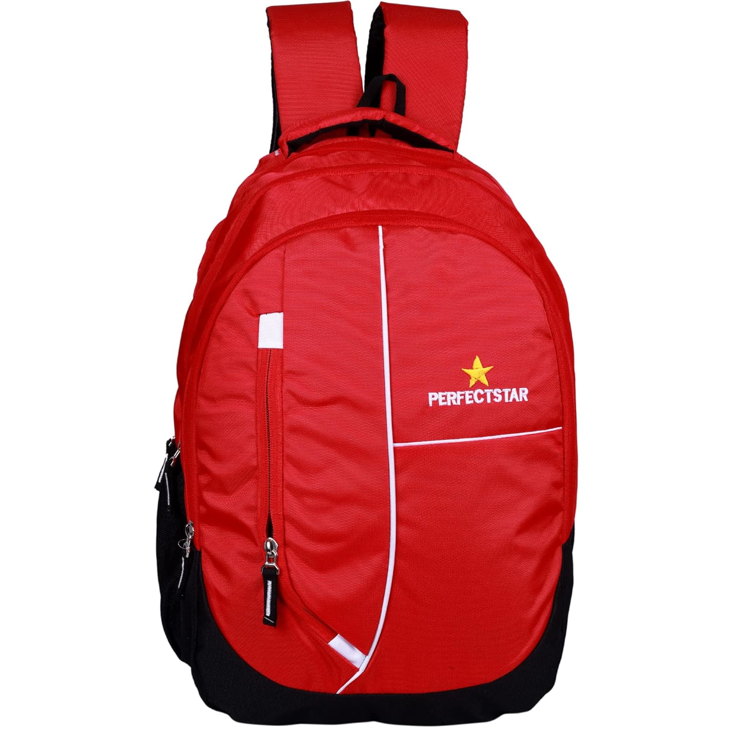 perfect star Large 40 L Laptop Backpack Upto 15.6 inch Laptop Bag school/college/Office Bag/Travling/shoulder bag (Red)