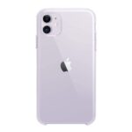 Amazon Brand – Solimo Basic Back Cover for iPhone 11 (Silicone | Transparent)