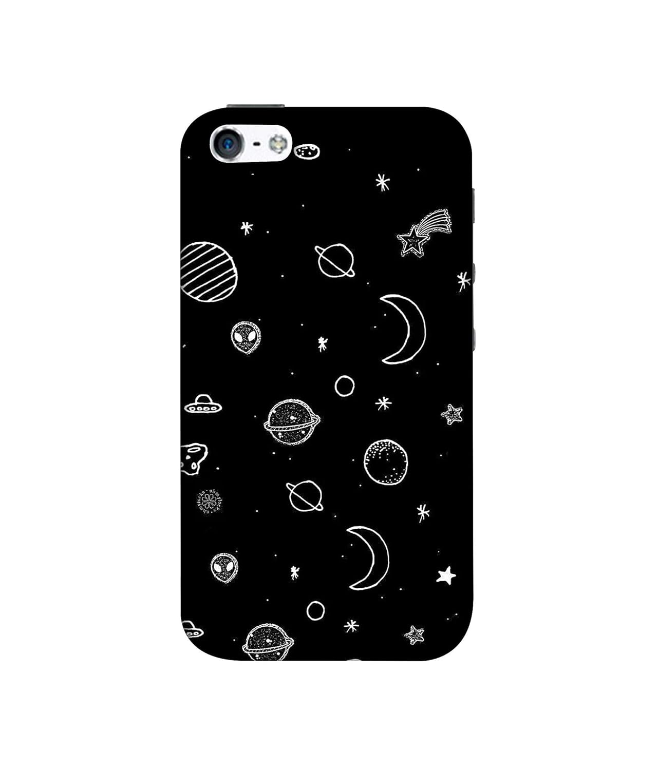 Amazon Brand – Solimo Designer Solar System 3D Printed Hard Back Case Mobile Cover for Apple iPhone 5 / 5S