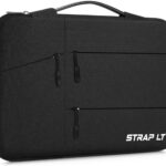 Laptop Sleeve Case 15.6-16 Inch Laptop Bag With Back Strap for Men & Women (Black)