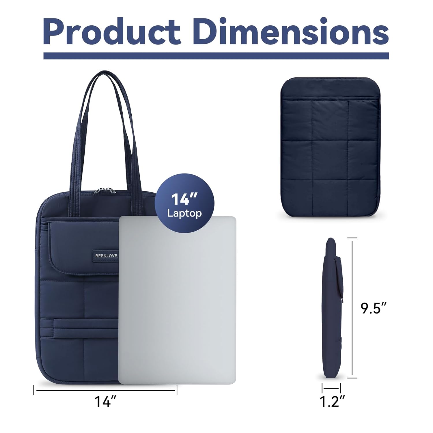 Puffy Laptop Sleeve for MacBook Pro/Air M4/M3/M2/M1 (2024-2019), iPad Pro/Air/Mini