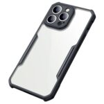 PhoneArmor Non-Yellowing Clear Case for iPhone 13 Pro Max | Transparent Shockproof Slim Fit Back Cover with Camera Protection | Hard PC + Soft TPU (13326)